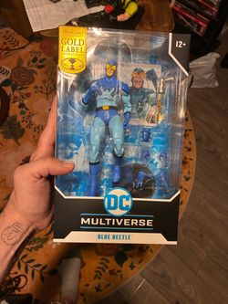 McFarlane DC Gold Label 7” Blue Beetle DC Classic Multiverse NIB
