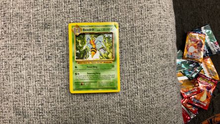 3d Beedrill Pokémon card