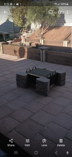 Outside Barbecue Pit