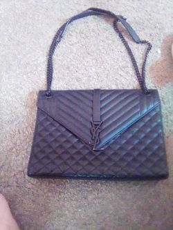 YSL woman's envelope medium bag