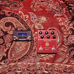 Analogman Ardx 20 dual delay with amaze midi controller 