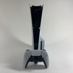 Sony PlayStation 5 Slim Disc PS5 1TB White Console Gaming System CFI-2015