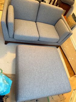 Ceni Loveseat & Ottoman Set – Brand New, Never Used – $875