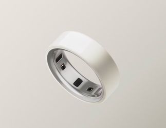 Oura Ring Ceramic White Size 8
