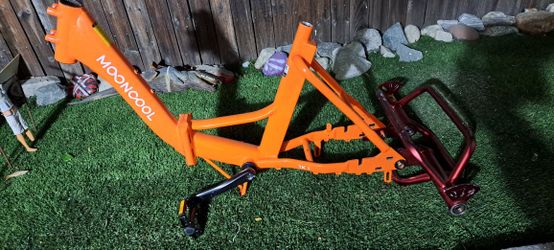 Moon cool Folding Electric Trik Frame, And Rear Axel Kit