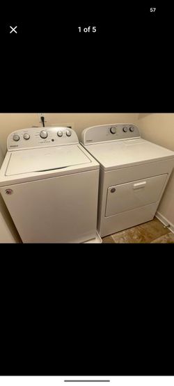Whirlpool Washer and Dryer Set
