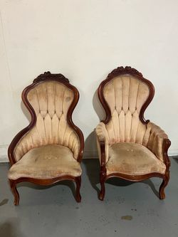 Sweet heart chairs pink