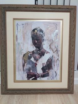 Elegant With Inlaid Gold Pieces