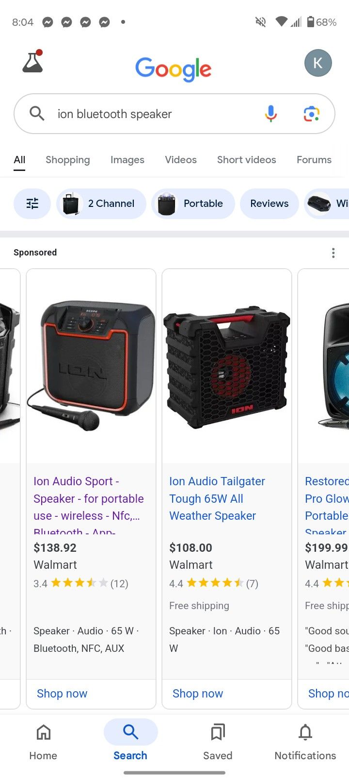 Ion Bluetooth Speaker