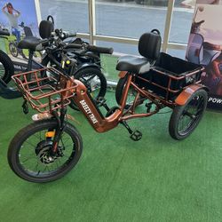Electric Trike In Box - Several Colors 