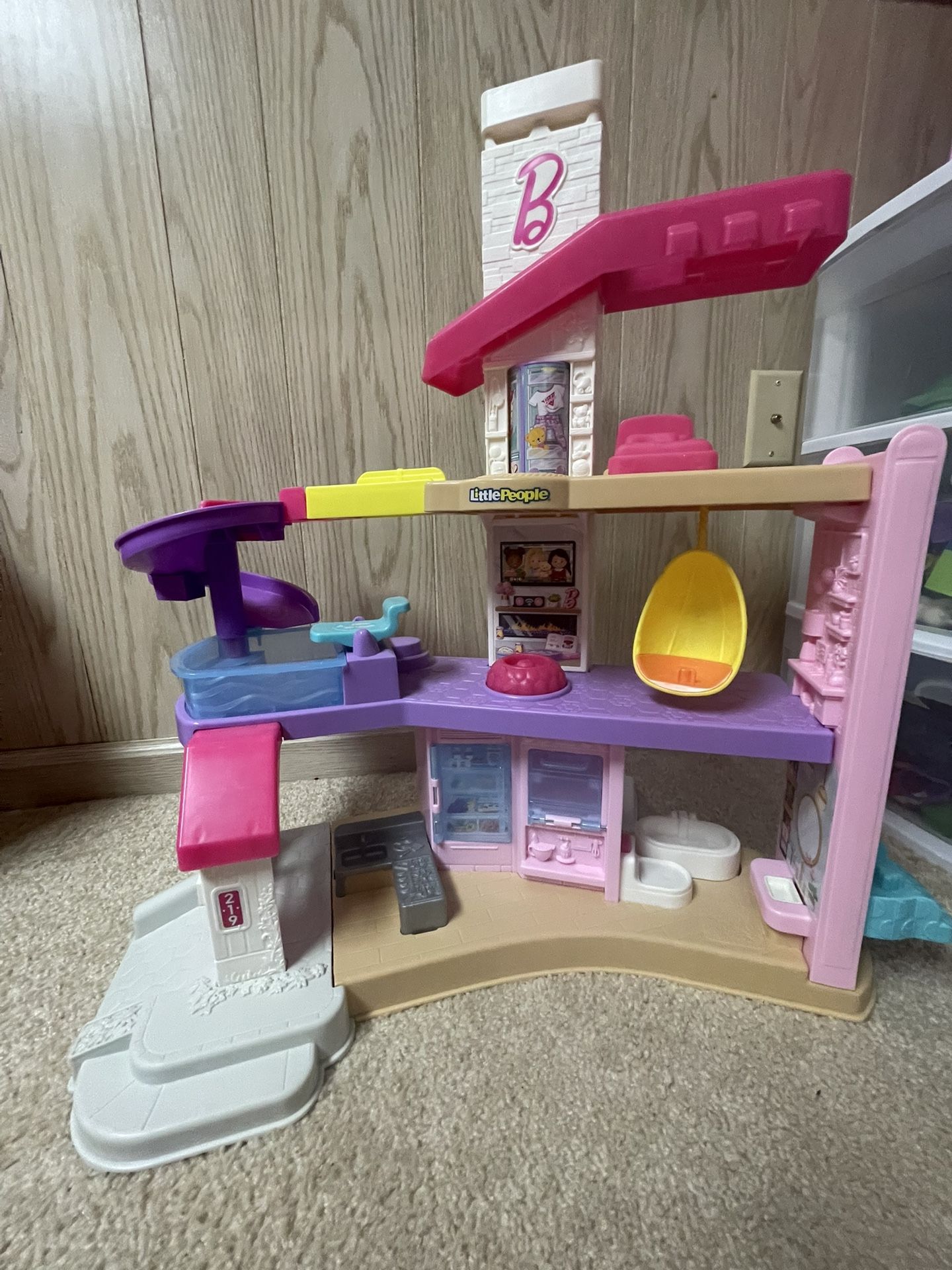 Little People Barbie House Toy