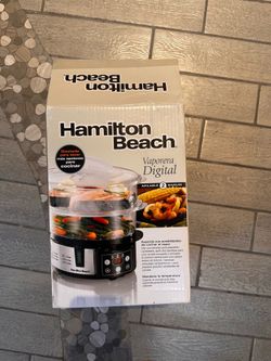 Hamilton Beach Digital 2-Tier Food Steamer w/ Box