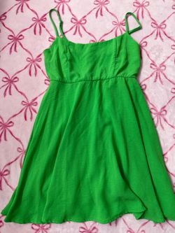 forever21 green dress