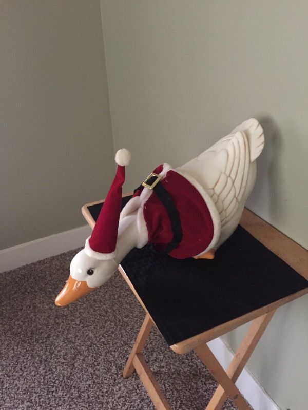 Martha goose with 12 outfits