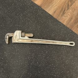 RIGID 24” Aluminum Pipe Wrench