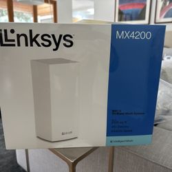 Linksys MX4200 - Tri-Band AX4200 Mesh WiFi 6 Router