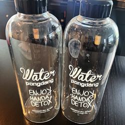 Glass Water Bottle