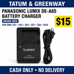 Panasonic Lumix DE-A65 Camera Battery Charger