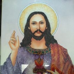 Artwork semiprecious stone pictures