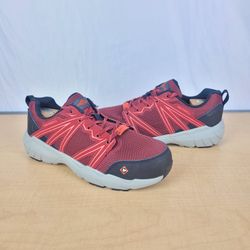 NWOB Merrell Women's Fullbench Superlite Alloy Toe Work Shoe J17534 sz 9.5 Syrah