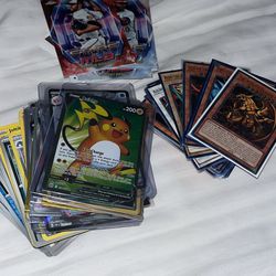 Yugioh And Pokemon Cards
