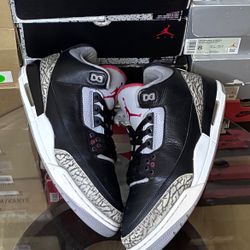 jordan 3 black cement 2018