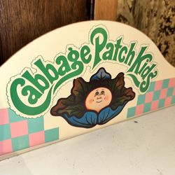 RARE Vintage Cabbage Patch Kids Double Decker Toy Chest – Sliding Lids – Great Condition