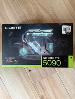 Nvidia GIGABYTE GeForce RTX 5090 Gaming OC 32G Graphics Card, Windforce 32GB 512-bit GDDR7. MINT