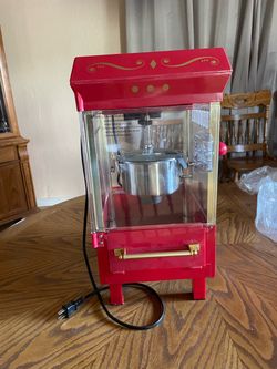 Retro Style Countertop Popcorn Machine