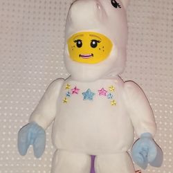LEGO Unicorn Girl Plush $10