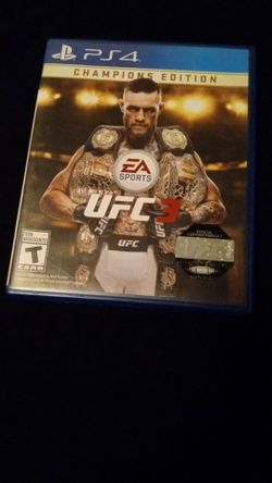 UFC 3 ps4