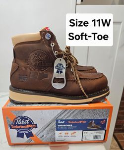 Timberland PRO x Pabst Blue Ribbon Gridworks Work Boot Size 11W