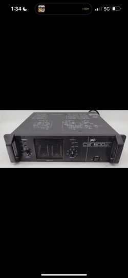 Peavey CS 800X Professional Stereo Amplifier Amp 1200W Power
