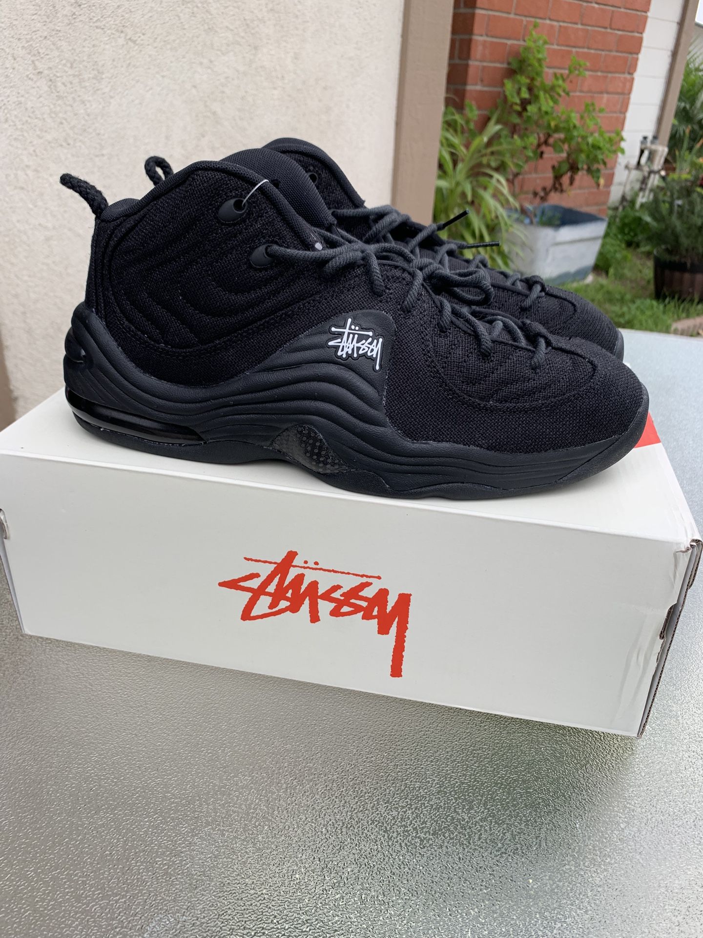 Nike air penny 2 x stussy mens size 10.5 brand new in original box