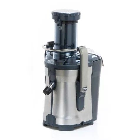 Oster 1000W Dual Speed Self Cleaning 5 Cup XL Capacity Professional Juicer/Juice Extractor Appliance with Extra Wide Chute, Stainless Steel