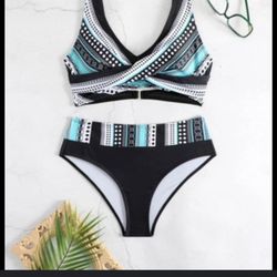 High Waist Bikini Woman Swimsuit Two Piece Set Bikini Set Sexy Beach Wear Swim