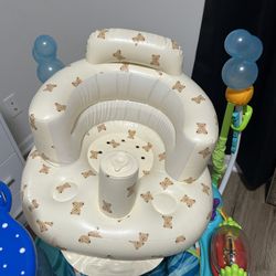 baby blow up chair