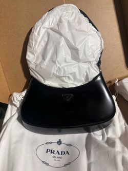 Prada Cleo brushed leather shoulder bag