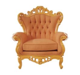Baroque- Inspired Design Armchair