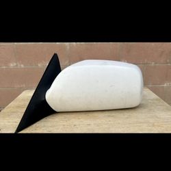 2007-2011 Toyota Camry Left Driver Side Mirror Assembly White
