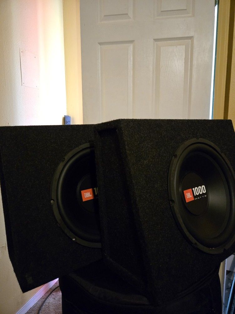JBL 12"  Subwoofers