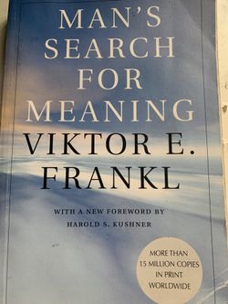 Mans Search For Meaning
