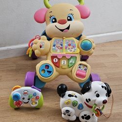 Toy's  Walker  Fisher-price  3 Pcs