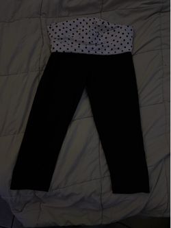 PINK POLKADOT CAPRIS  size-s