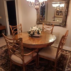 Beautiful Raton Kitchen Dining Table Set