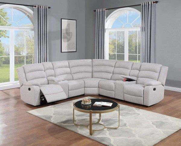 Sectional Set Manual Motion W/Console