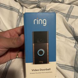 Ring Doorbell Video Camera 2nd GEN