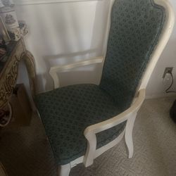 4 Antique Chairs Real Wood