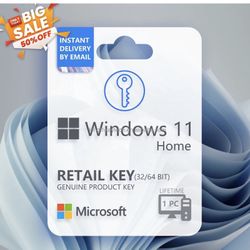 Windows 11 Home 32/64 BIT Digital Key