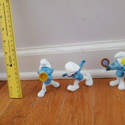 Smurfs Figurines (3)